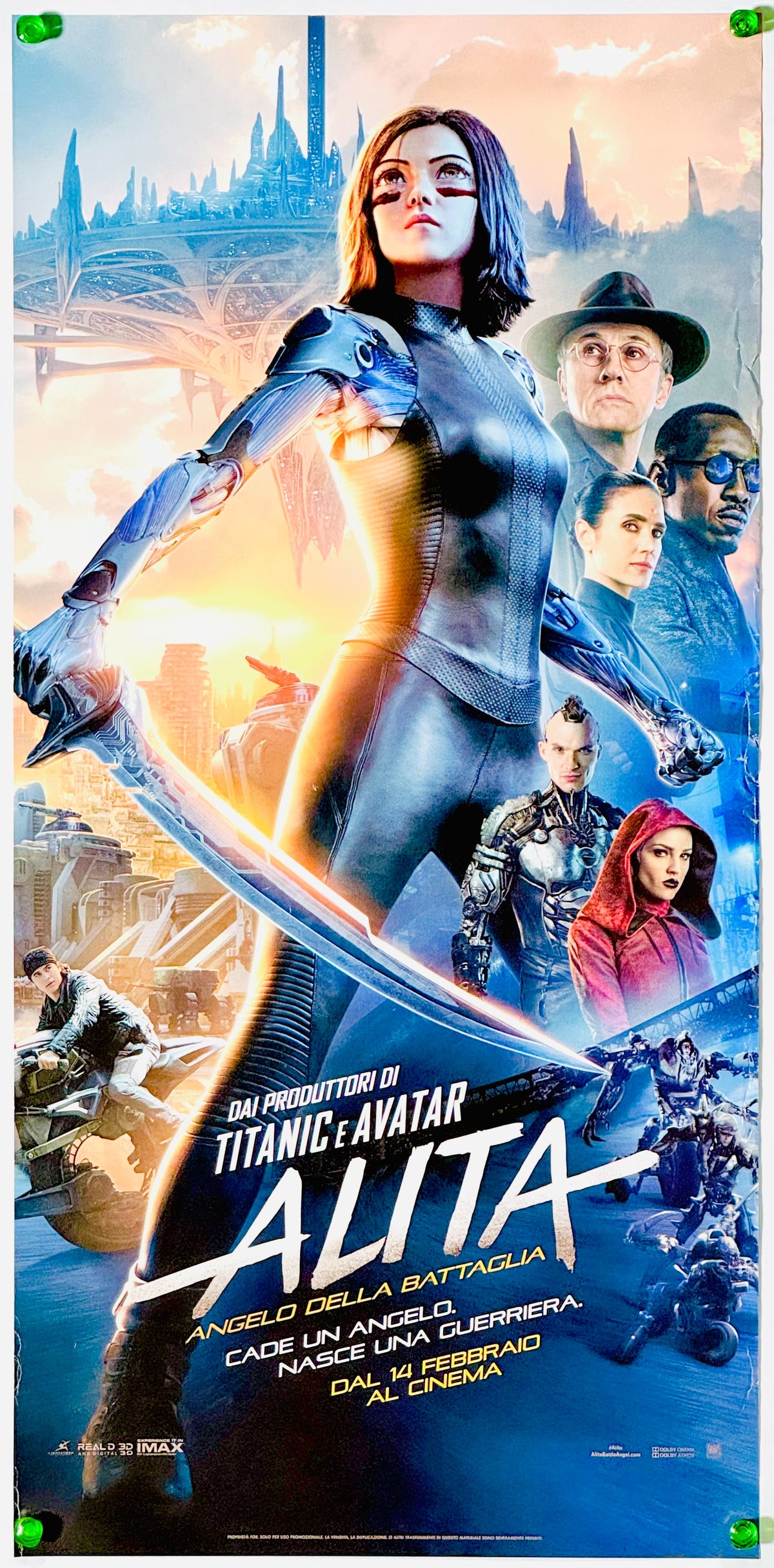 『アリータ バトル・エンジェル』 映画 ポスター イタリア オリジナル [5500]_1