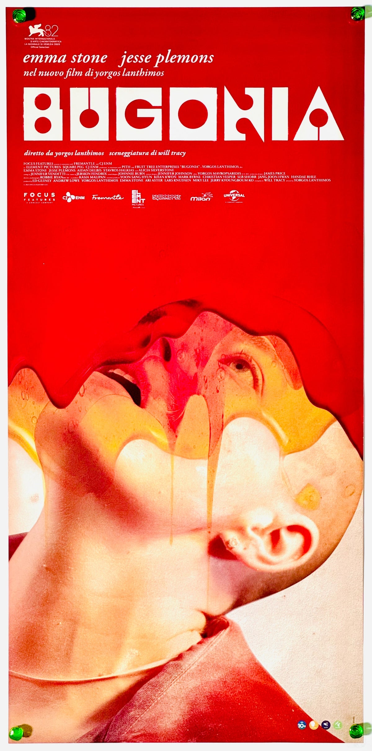 『ブゴニア』 映画 ポスター イタリア オリジナル [5502]