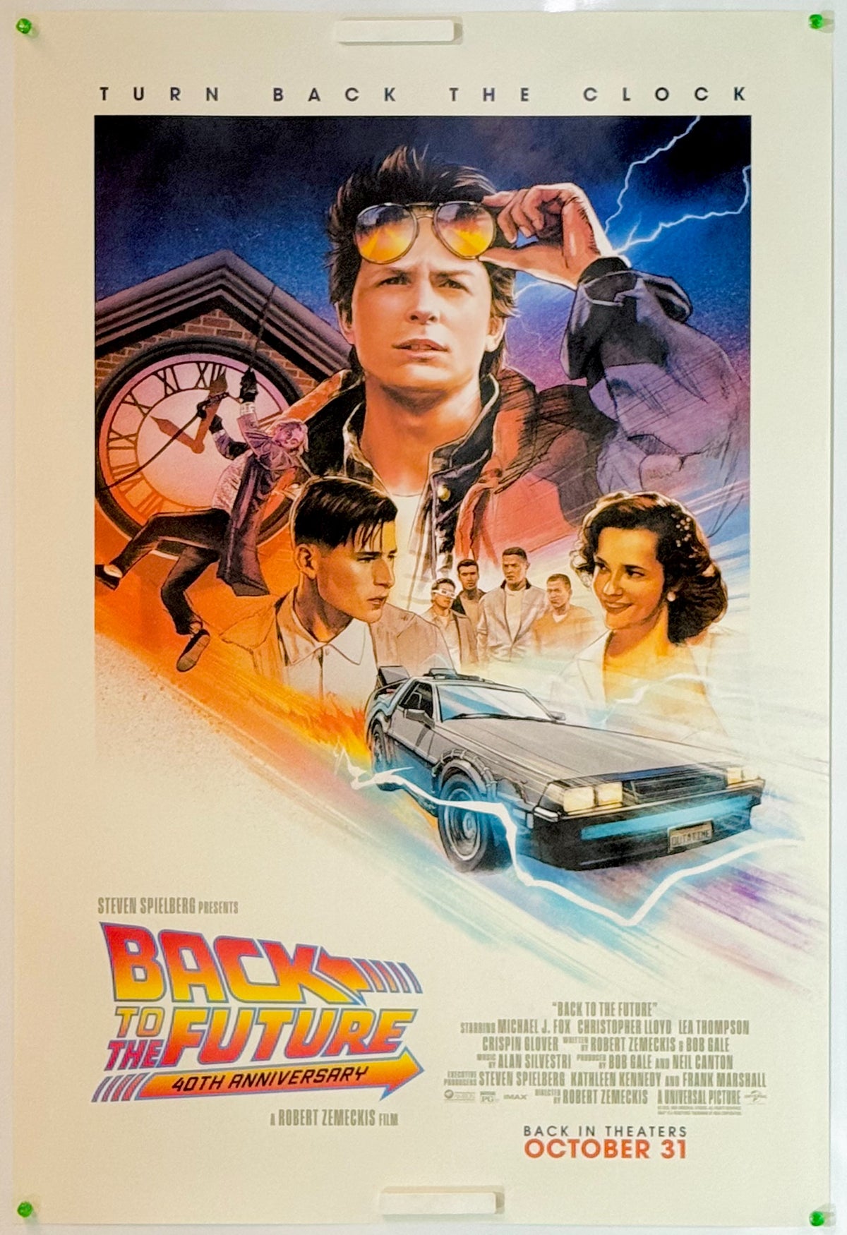 『バック・トゥ・ザ・フューチャー 40周年記念』 映画 ポスター アメリカ オリジナル [5504]_1