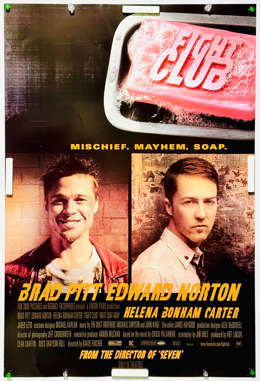 『ファイト・クラブ』 映画 ポスター アメリカ オリジナル [5510]