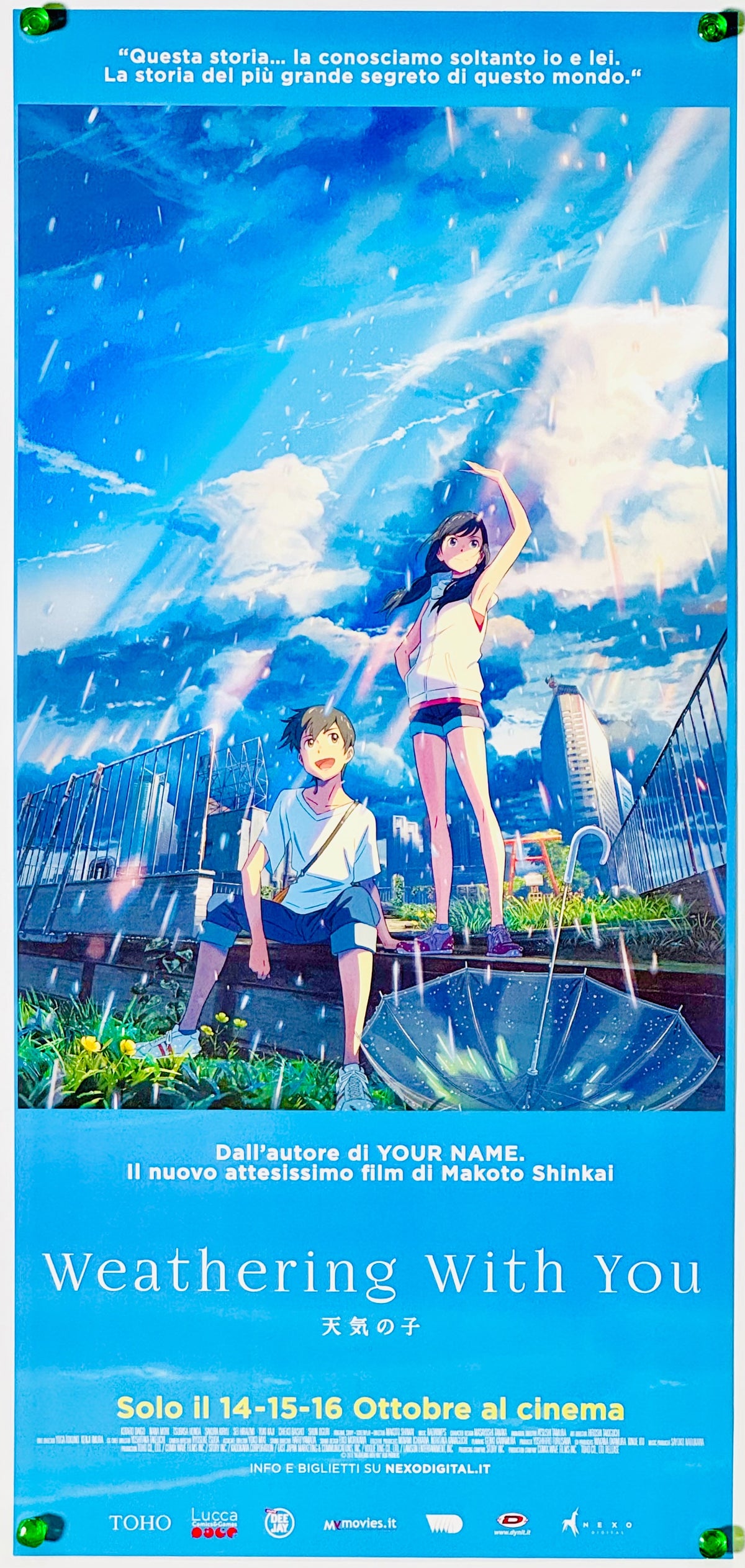 『天気の子』 映画 ポスター イタリア オリジナル [5515]