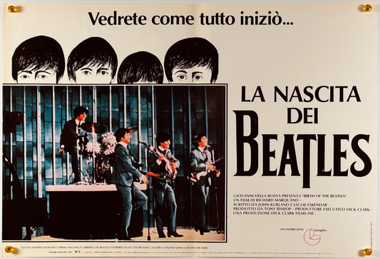 『ビートルズの誕生 Birth of The Beatles』 映画 ポスター イタリア オリジナル [551]