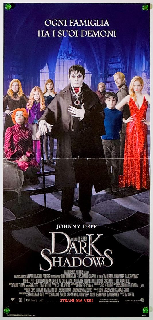 『ダーク・シャドウ』 映画 ポスター イタリア オリジナル [5522]