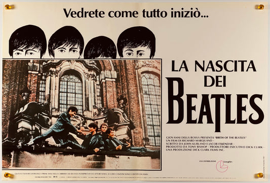 『ビートルズの誕生 Birth of The Beatles』 映画 ポスター イタリア オリジナル [552]