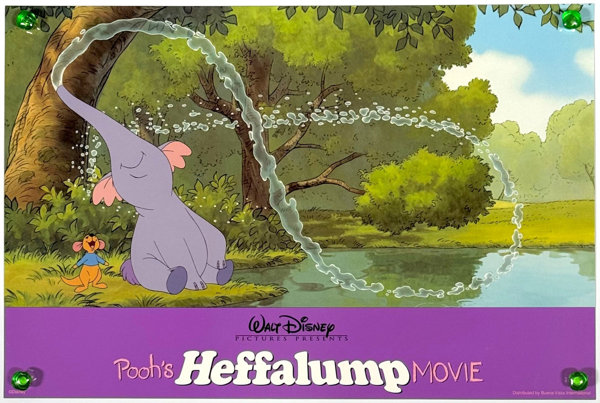 『くまのプーさん ザ・ムービー/はじめまして、ランピー!』 映画 ロビーカード アメリカ オリジナル [5530]
