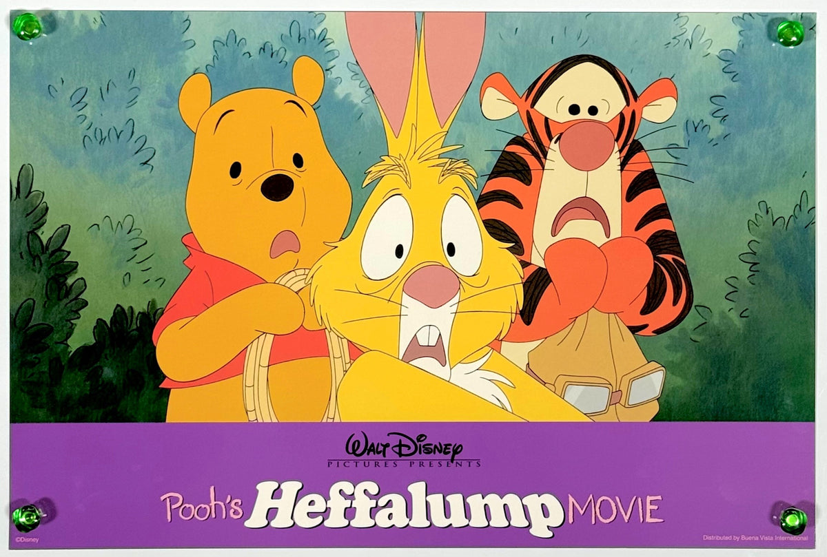 『くまのプーさん ザ・ムービー/はじめまして、ランピー!』 映画 ロビーカード アメリカ オリジナル [5531]