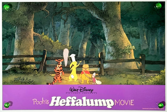 『くまのプーさん ザ・ムービー/はじめまして、ランピー!』 映画 ロビーカード アメリカ オリジナル [5532]