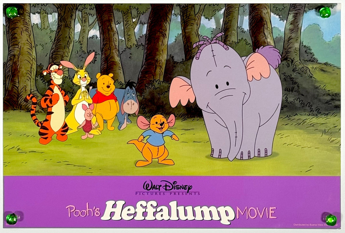 『くまのプーさん ザ・ムービー/はじめまして、ランピー!』 映画 ロビーカード アメリカ オリジナル [5534]