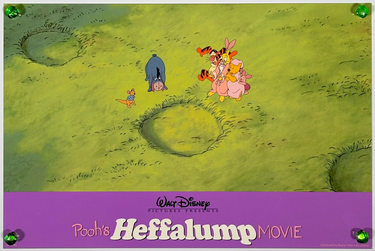 『くまのプーさん ザ・ムービー/はじめまして、ランピー!』 映画 ロビーカード アメリカ オリジナル [5535]