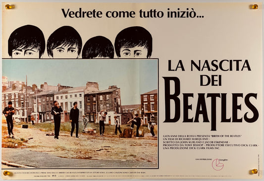 『ビートルズの誕生 Birth of The Beatles』 映画 ポスター イタリア オリジナル [553]