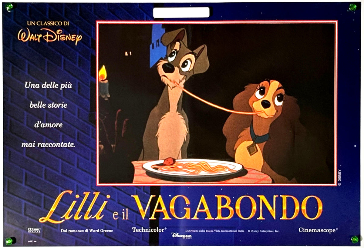 『わんわん物語』 映画 ポスター イタリア オリジナル [5542]