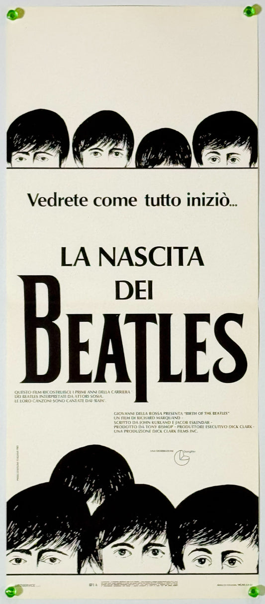 『ビートルズの誕生 Birth of The Beatles』 映画 ポスター イタリア オリジナル [5551]