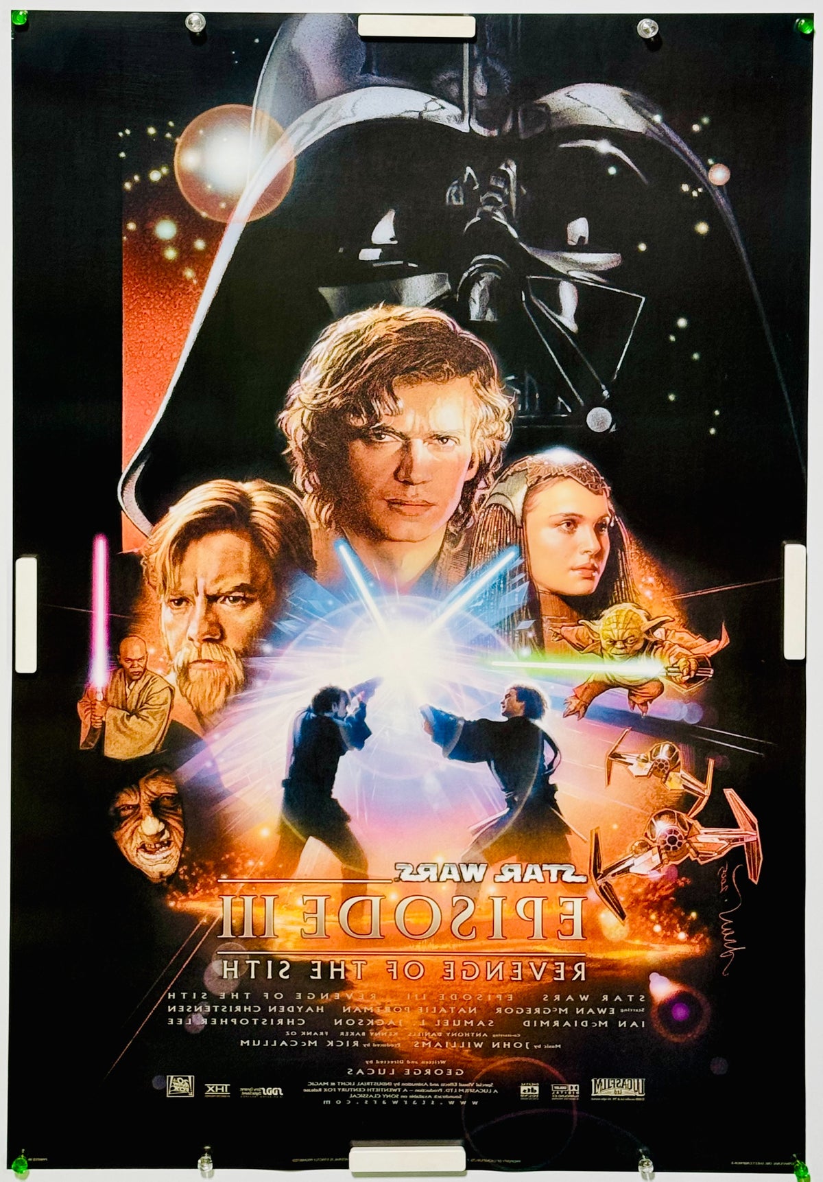 『スター・ウォーズ エピソード3/シスの復讐』 映画 ポスター アメリカ オリジナル [5587]_2