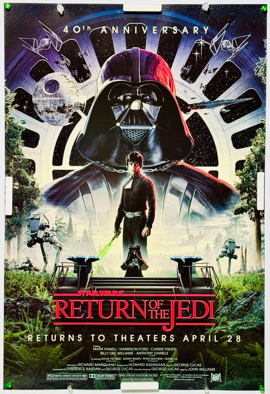 『スター・ウォーズ エピソード6 ジェダイの復讐』 映画 ポスター アメリカ オリジナル [5588]