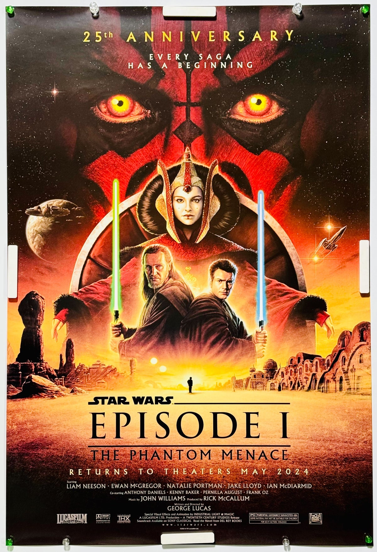 『スター・ウォーズ エピソード1/ファントム・メナス』 映画 ポスター アメリカ オリジナル [5589]_1