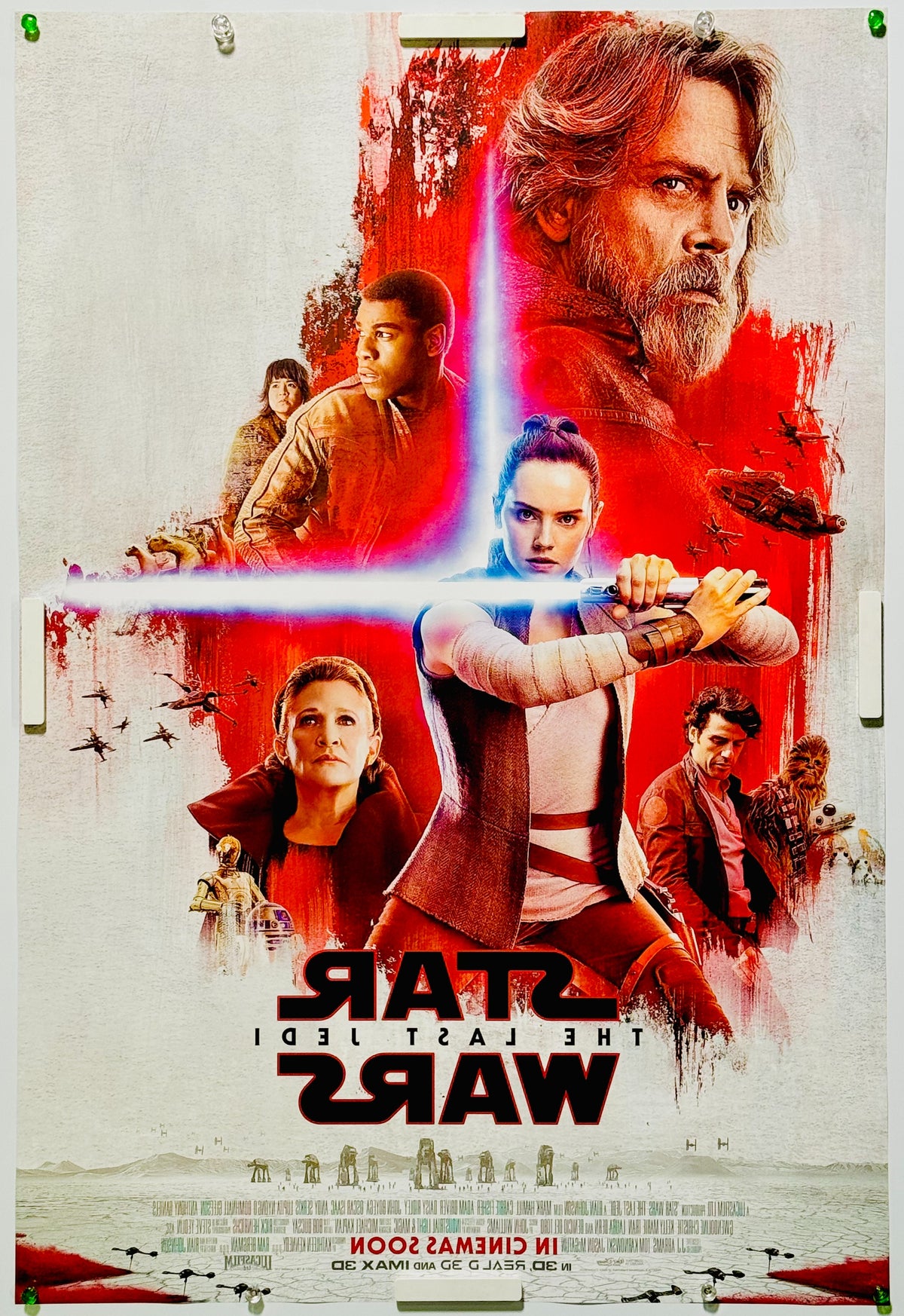 『スター・ウォーズ/最後のジェダイ』 映画 ポスター アメリカ オリジナル [5590]_2
