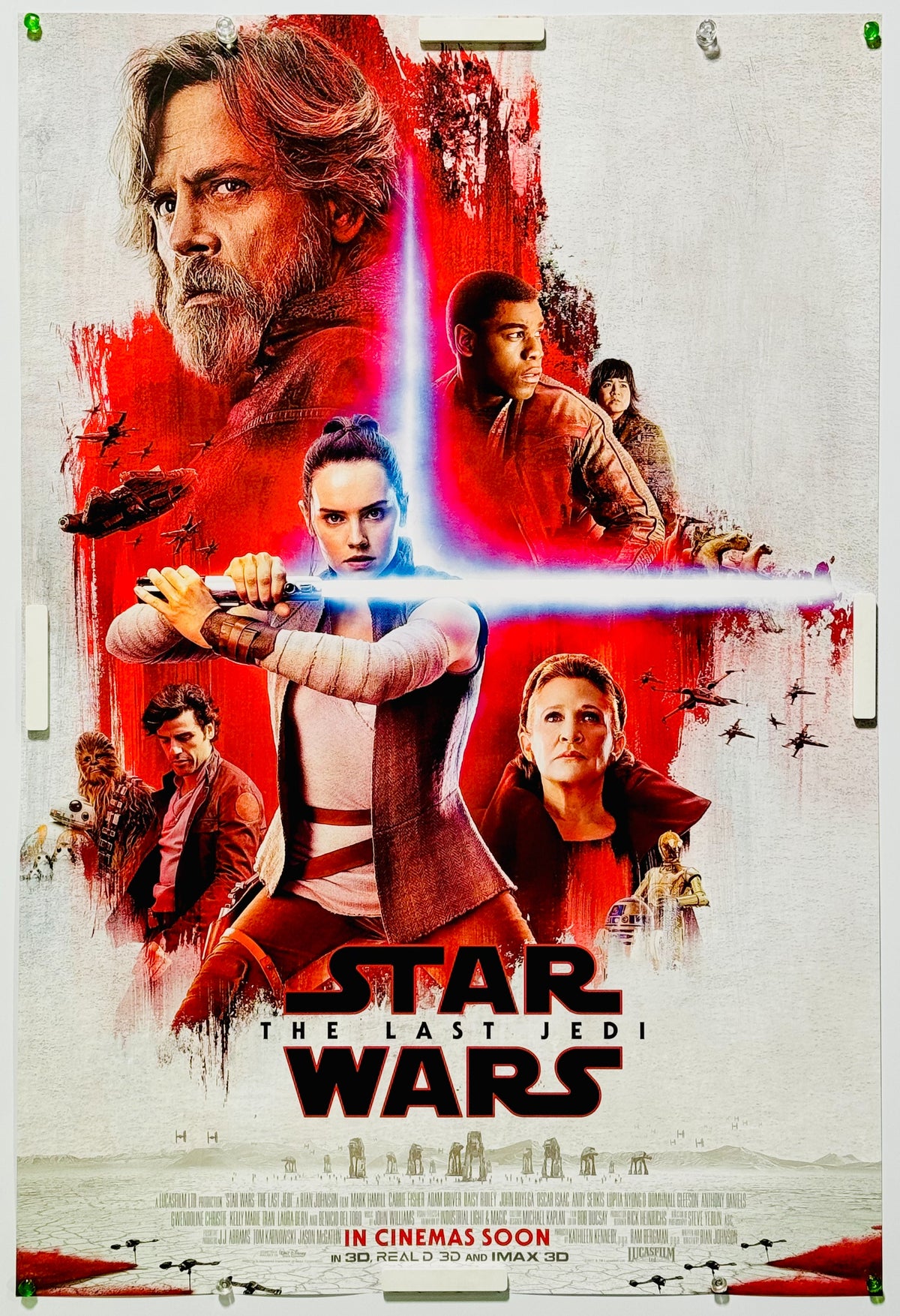 『スター・ウォーズ/最後のジェダイ』 映画 ポスター アメリカ オリジナル [5590]_1