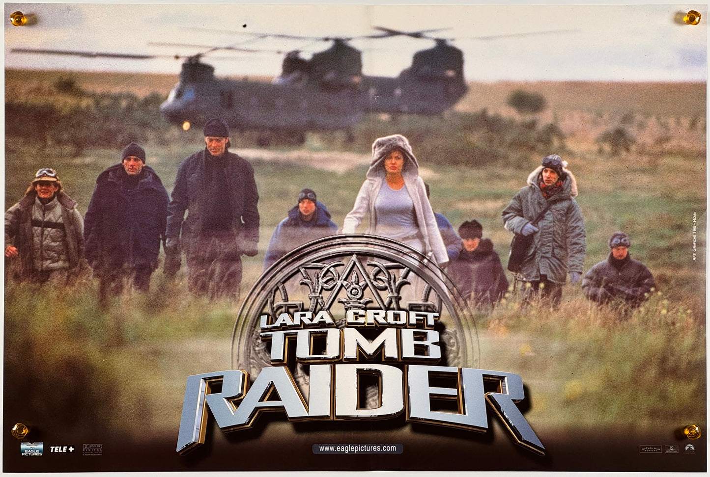 『トゥームレイダー』 映画 ポスター イタリア オリジナル [566]