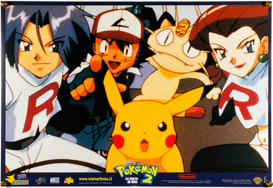 『劇場版ポケットモンスター 幻のポケモン ルギア爆誕』 映画 ポスター イタリア オリジナル [572]
