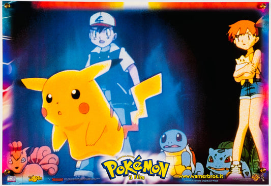 『劇場版ポケットモンスター ミュウツーの逆襲』 映画 ポスター イタリア オリジナル [579]