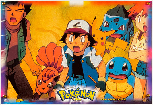 『劇場版ポケットモンスター ミュウツーの逆襲』 映画 ポスター イタリア オリジナル [583]