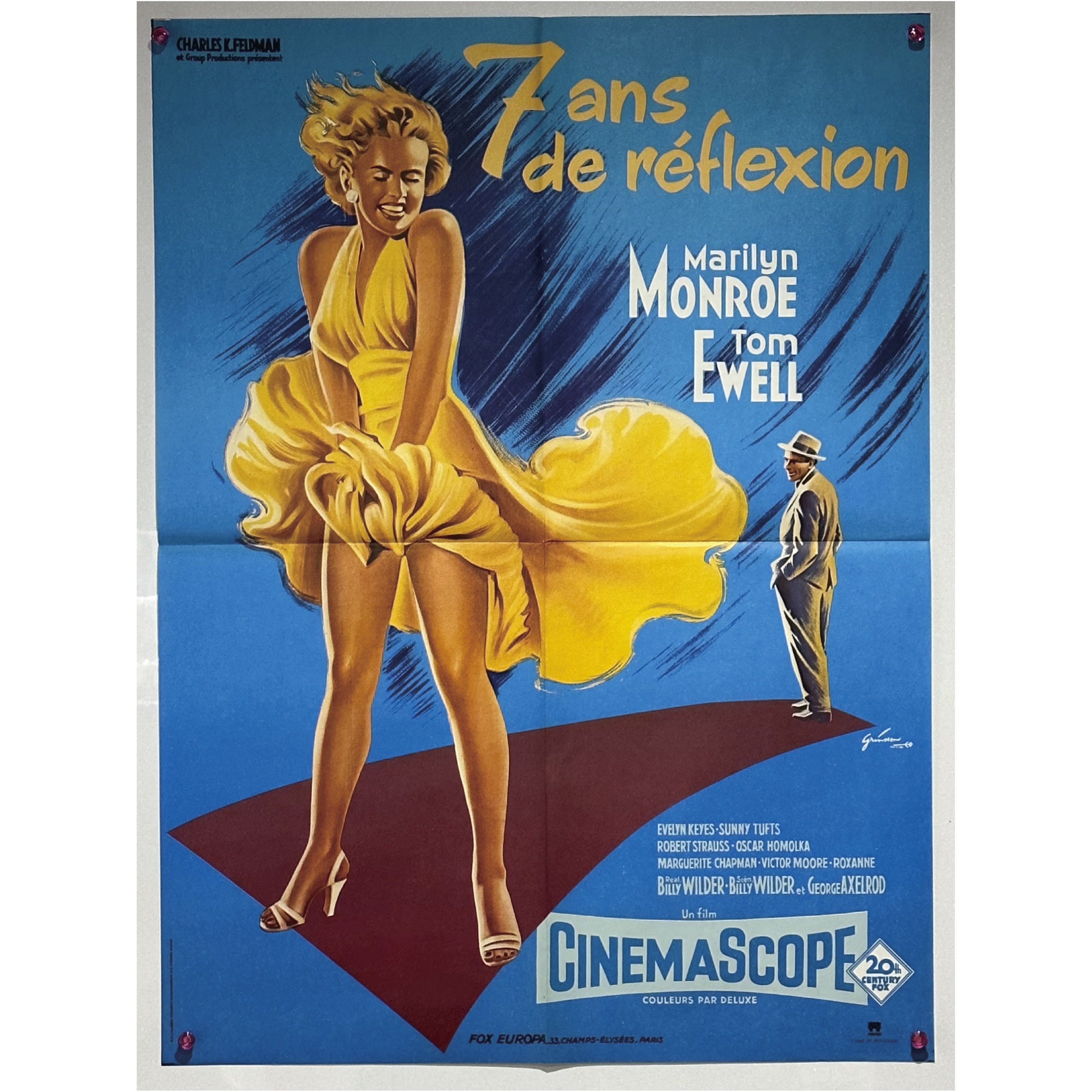 七年目の浮気』 洋画 フランス - 海外版映画ポスター専門店 - – Fine