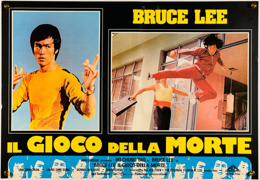 『ブルース・リー 死亡遊戯』 映画 ポスター イタリア オリジナル [592]