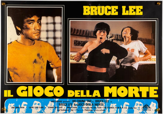 『ブルース・リー 死亡遊戯』 映画 ポスター イタリア オリジナル [593]