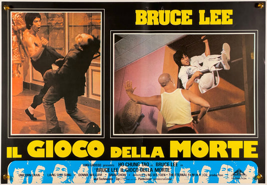 『ブルース・リー 死亡遊戯』 映画 ポスター イタリア オリジナル [594]