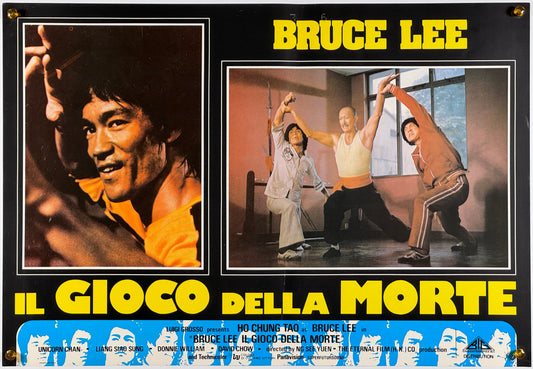『ブルース・リー 死亡遊戯』 映画 ポスター イタリア オリジナル [595]