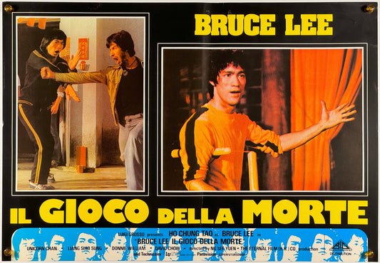 『ブルース・リー 死亡遊戯』 映画 ポスター イタリア オリジナル [596]