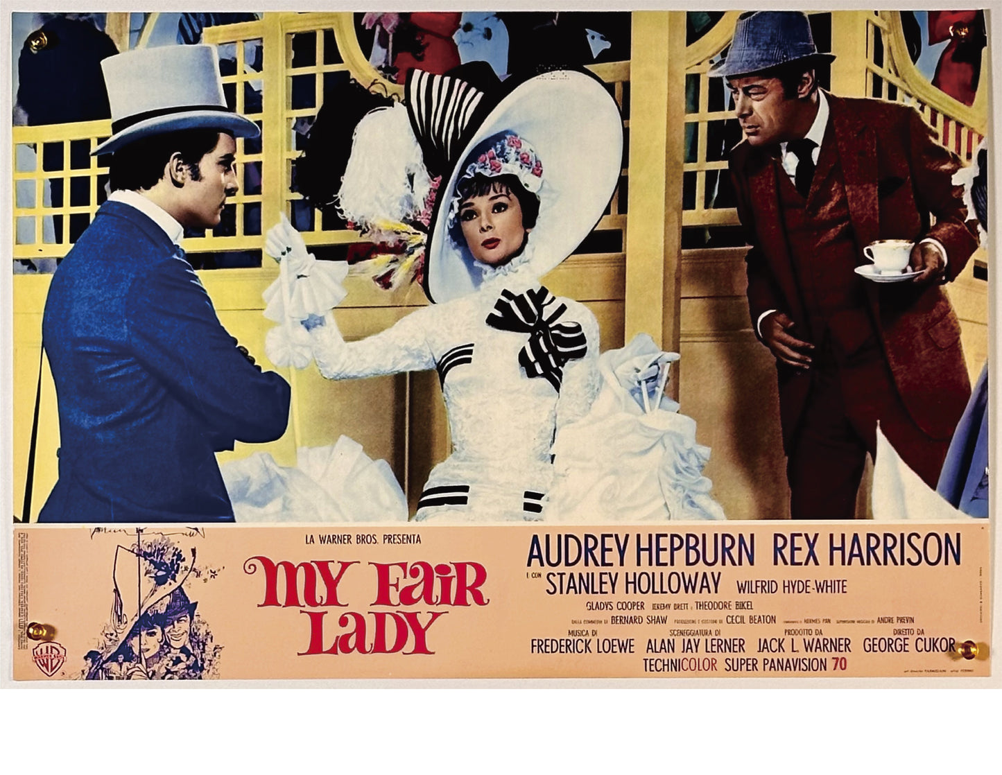 『マイ・フェア・レディ』 映画 ポスター イタリア オリジナル [5]