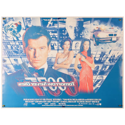 『007/トゥモロー・ネバー・ダイ』 映画 ポスター イギリス オリジナル [60]