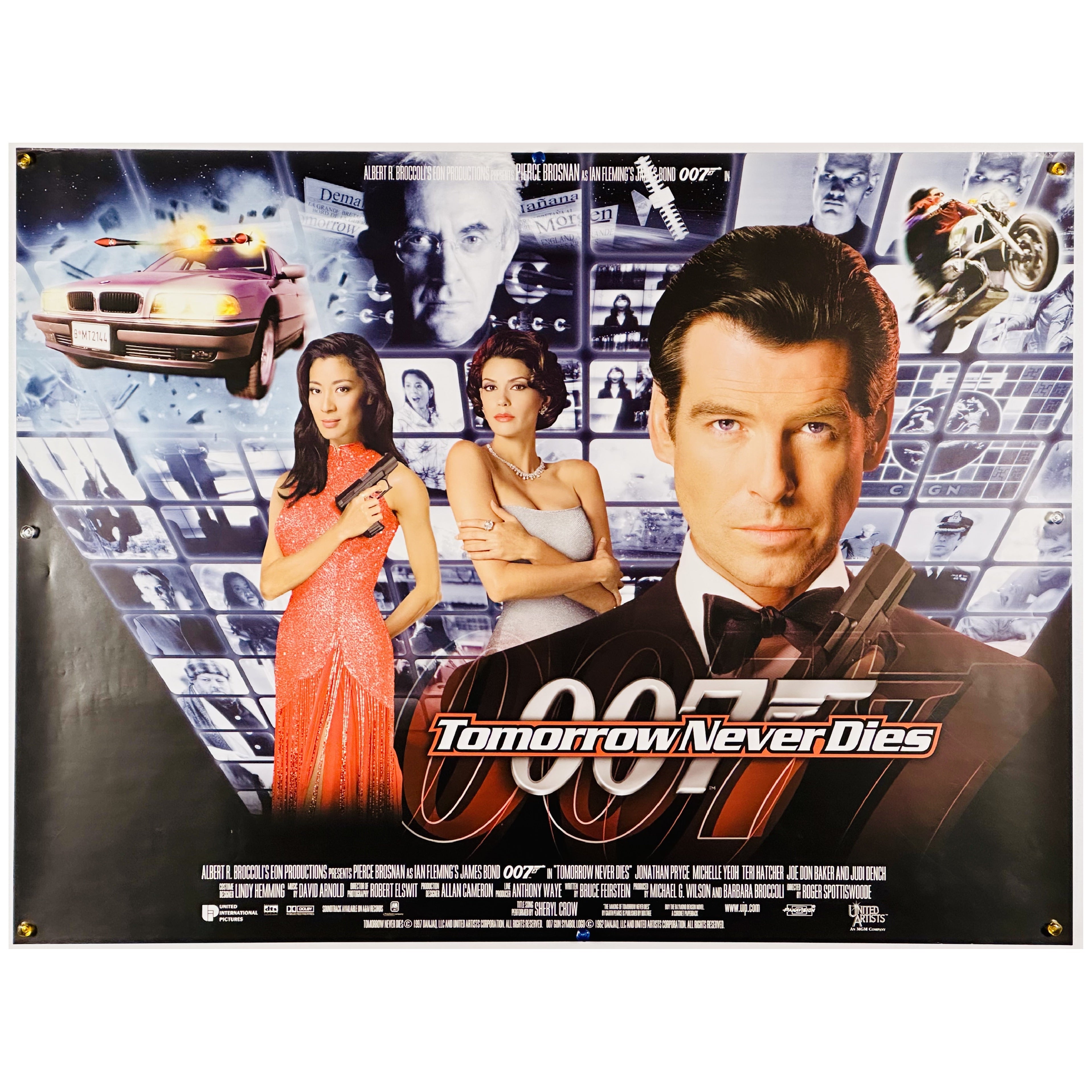 007/トゥモロー・ネバー・ダイ』 洋画 イギリス - 海外版映画ポスター