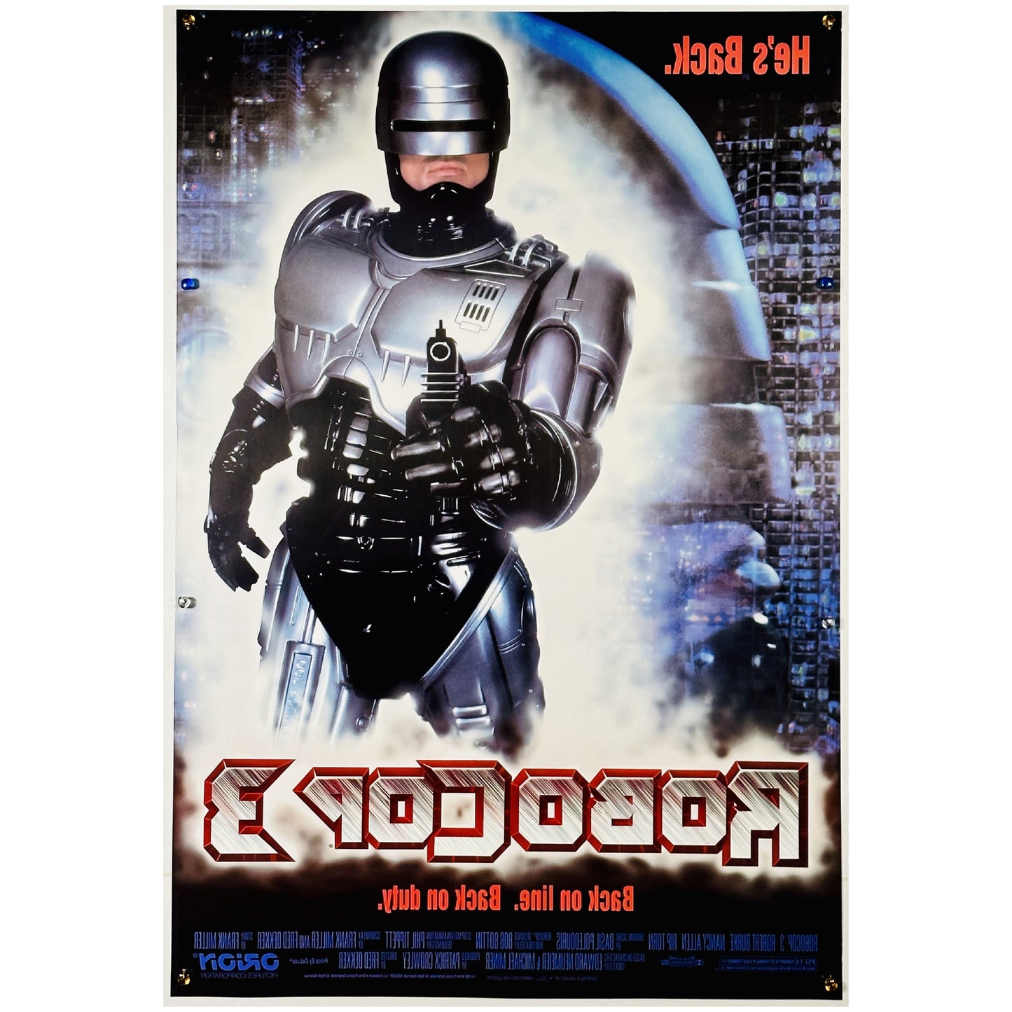 『ロボコップ3』 映画 ポスター アメリカ オリジナル [61]
