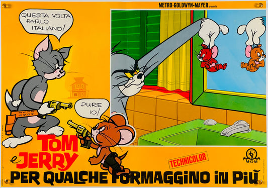 『トムとジェリー Per qualche formaggino in piu'』 映画 ポスター イタリア オリジナル [643]