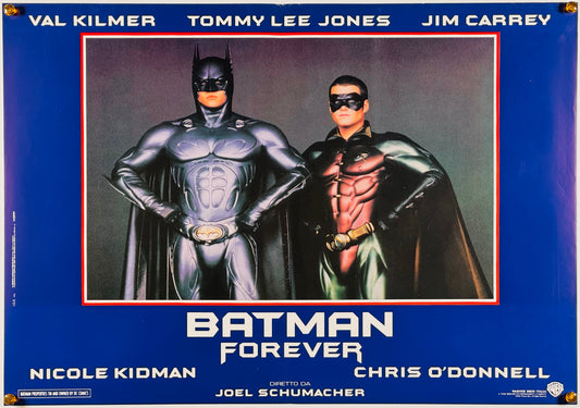 『バットマン フォーエヴァー』 映画 ポスター イタリア オリジナル [675]