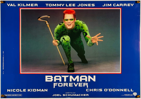 『バットマン フォーエヴァー』 映画 ポスター イタリア オリジナル [676]