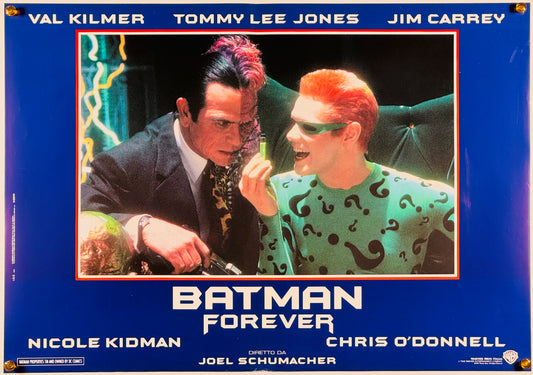 『バットマン フォーエヴァー』 映画 ポスター イタリア オリジナル [677]