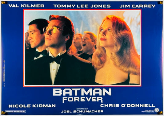 『バットマン フォーエヴァー』 映画 ポスター イタリア オリジナル [678]