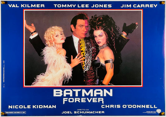 『バットマン フォーエヴァー』 映画 ポスター イタリア オリジナル [681]