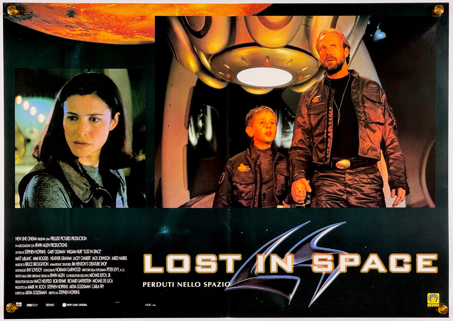 『ロスト・イン・スペース』 映画 ポスター イタリア オリジナル [688]