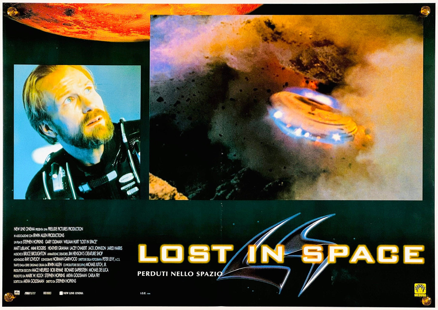 『ロスト・イン・スペース』 映画 ポスター イタリア オリジナル [689]