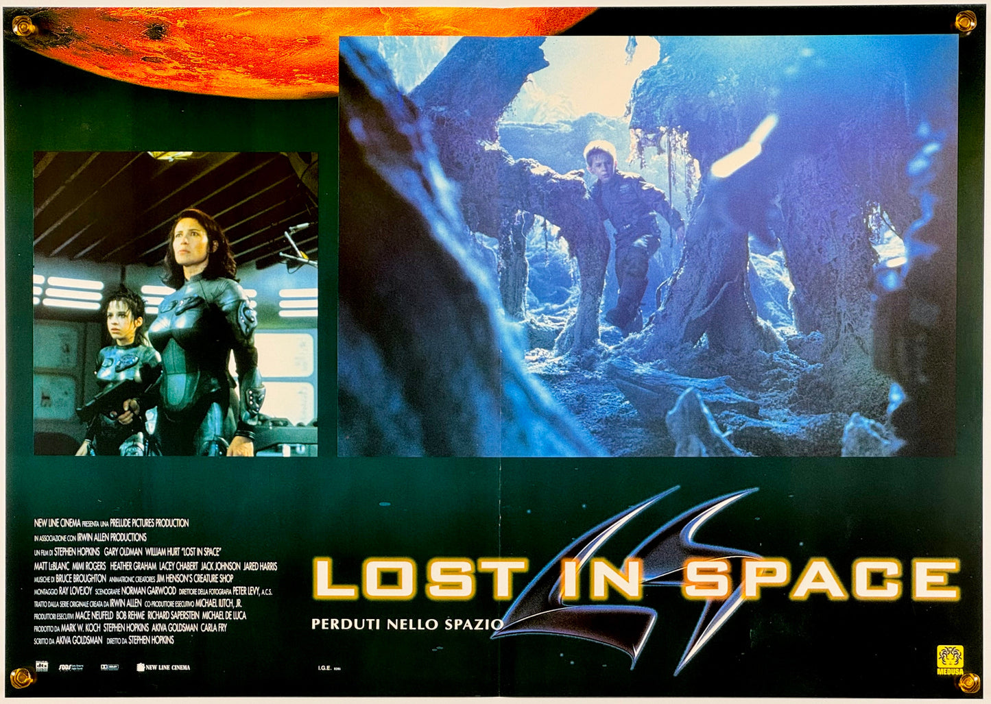 『ロスト・イン・スペース』 映画 ポスター イタリア オリジナル [692]