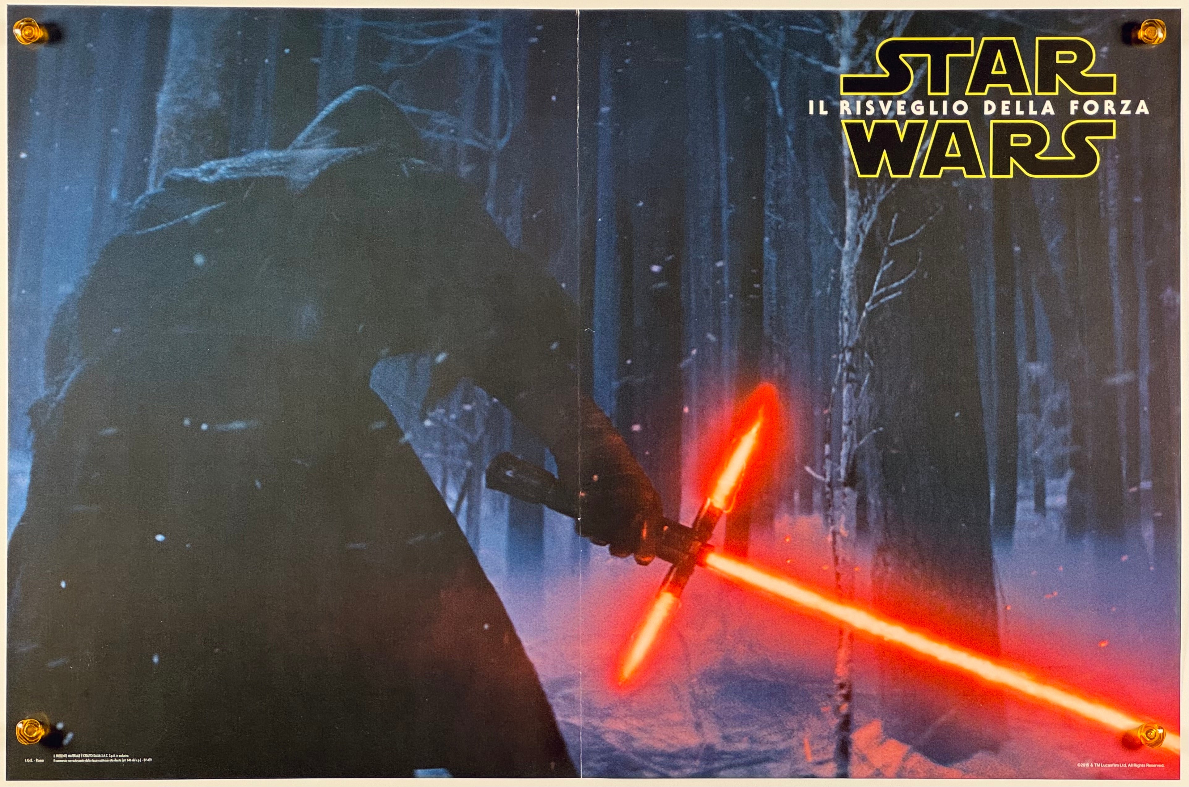 スター・ウォーズ/フォースの覚醒』 洋画 イタリア - 海外版映画