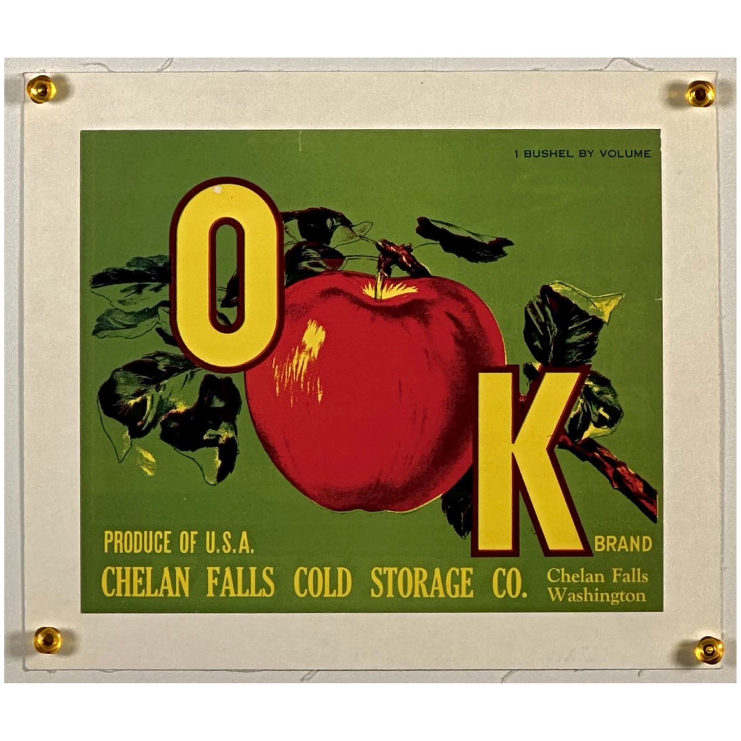 『Ok apple』 広告 ポスター アメリカ オリジナル [72]