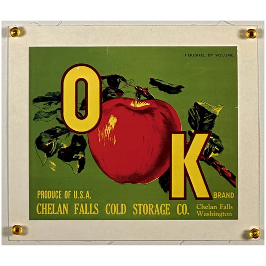 『Ok apple』 広告 ポスター アメリカ オリジナル [72]