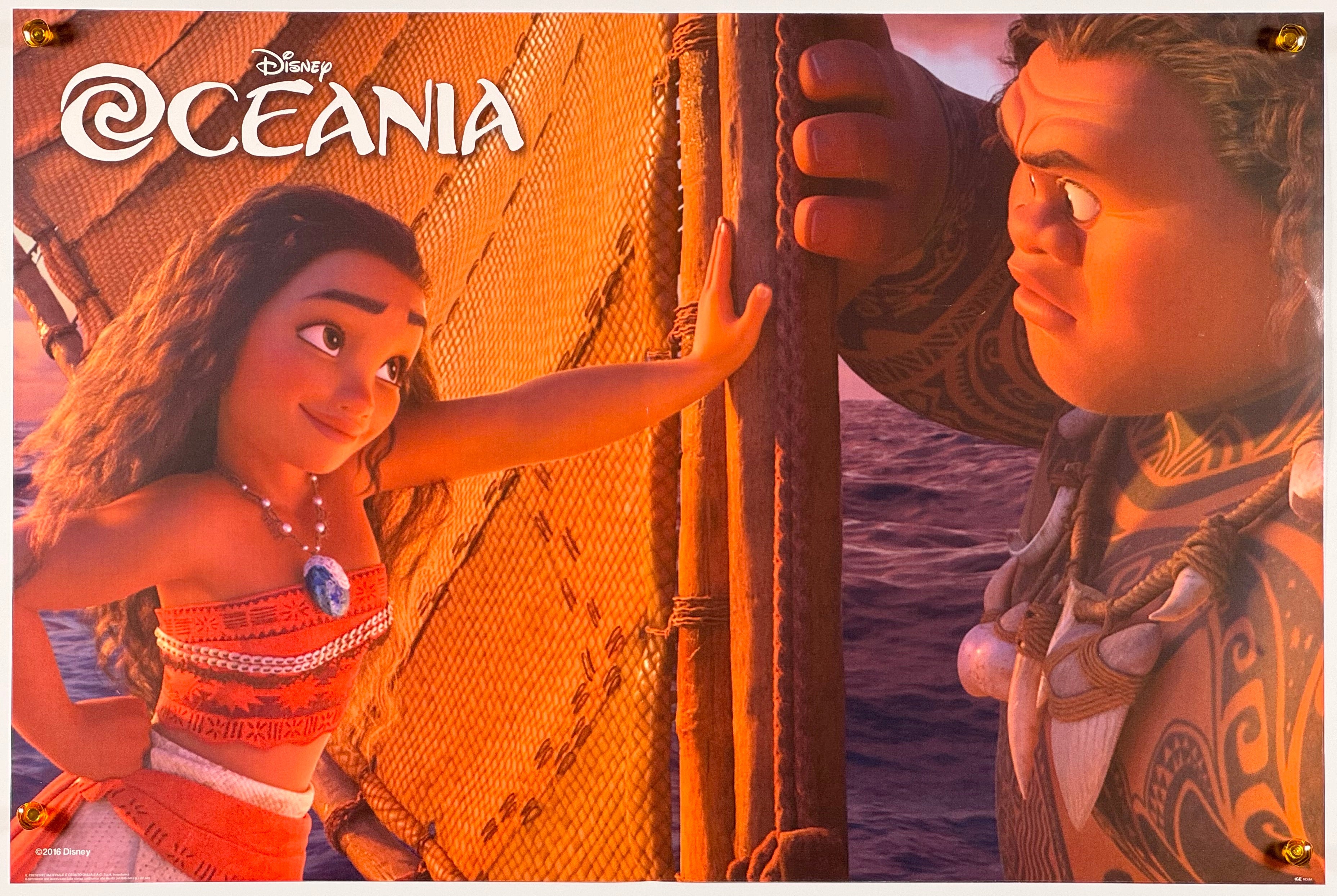 モアナと伝説の海』 海外アニメ イタリア - 海外版映画ポスター専門店