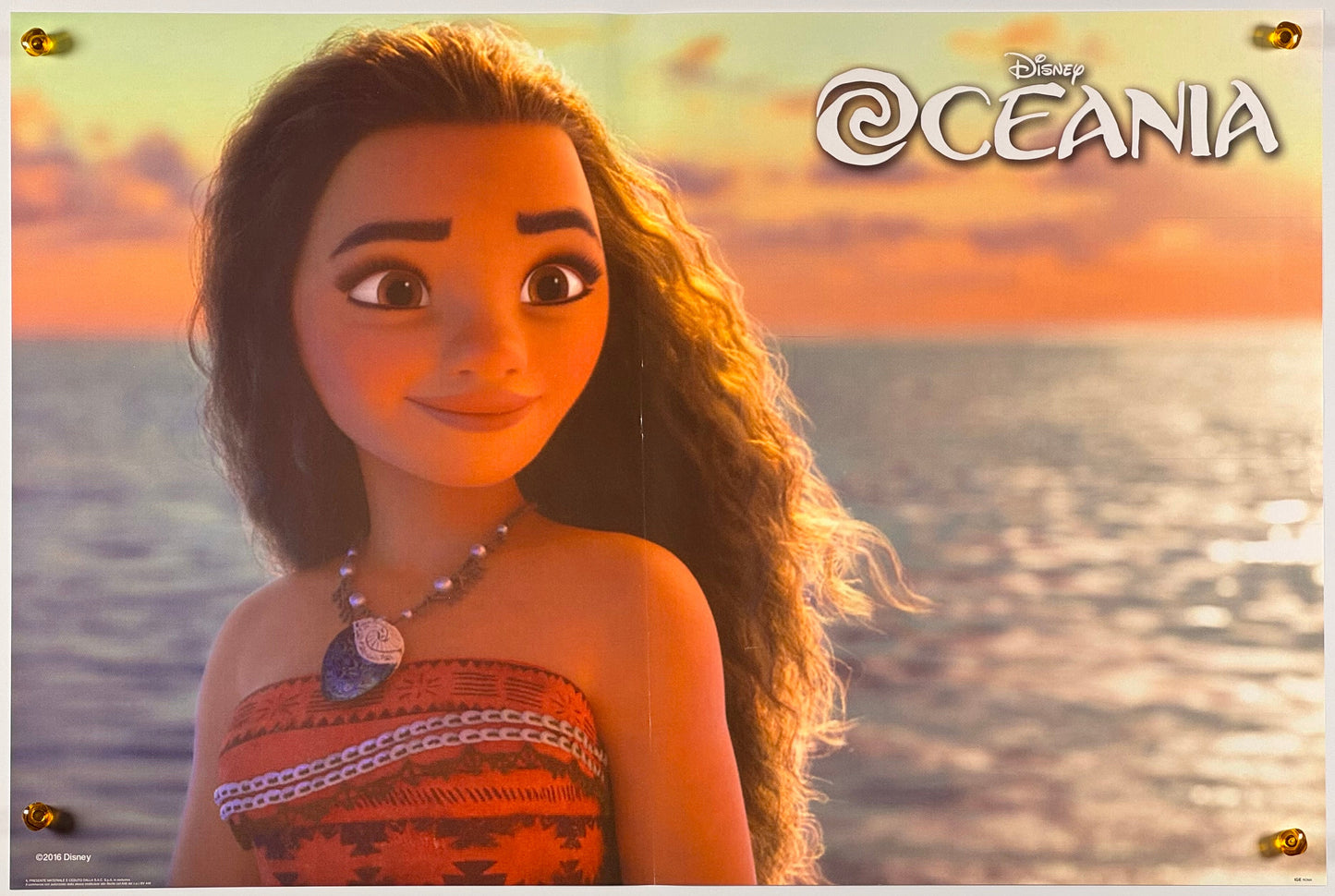 『モアナと伝説の海』 映画 ポスター イタリア オリジナル [763]