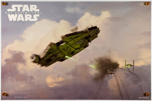 『スター・ウォーズ/最後のジェダイ』 映画 ポスター イタリア オリジナル [768]